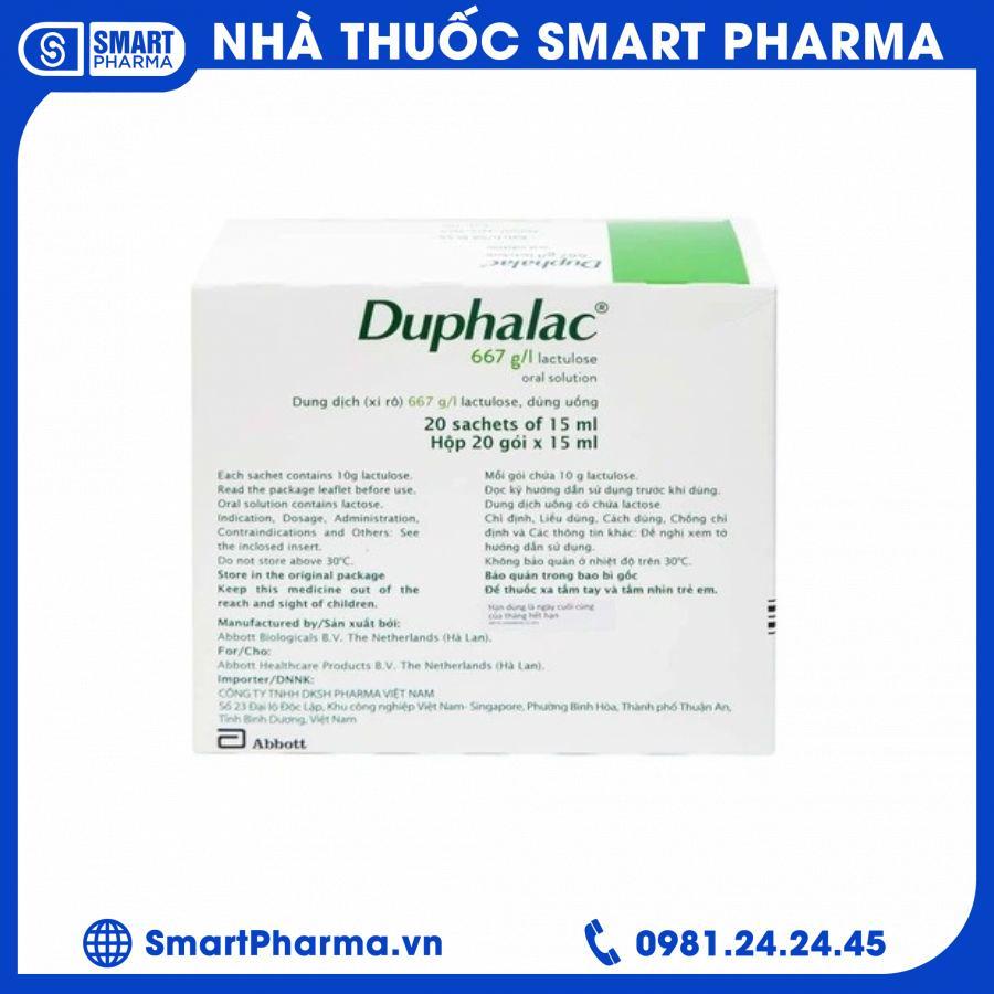 Duphalac chỉnh 1 Smart Pharma - Duphalac chinh 1