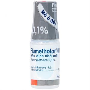 Hỗn dịch nhỏ mắt Flumetholon 0.1% Santen điều trị các bệnh viêm phía ngoài mắt (5ml)