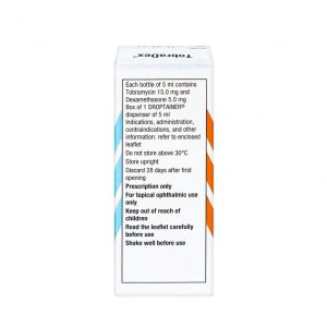 Smart Pharma - Hỗn dịch nhỏ mắt Tobradex điều trị tình trạng viêm ở mắt 2 Smart Pharma - Hon dich nho mat Tobradex dieu tri tinh trang viem o mat 3