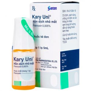 Thuốc nhỏ mắt Kary Uni Santen điều trị đục thủy tinh thể mới phát (5ml)