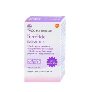 Smart Pharma - Khí dung Seretide Evohaler DC 25/125 trị hen phế quản (120 liều) 1 Smart Pharma - Khi dung Seretide 2