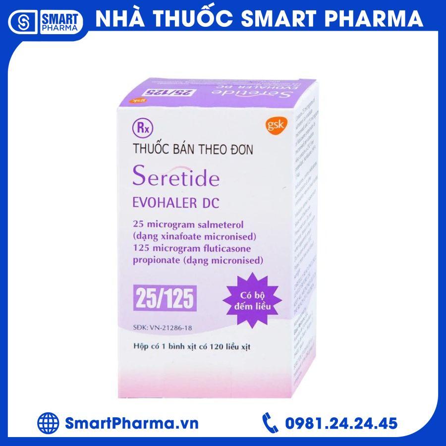 Khí dung Seretide (2) Smart Pharma - Khi dung Seretide 2