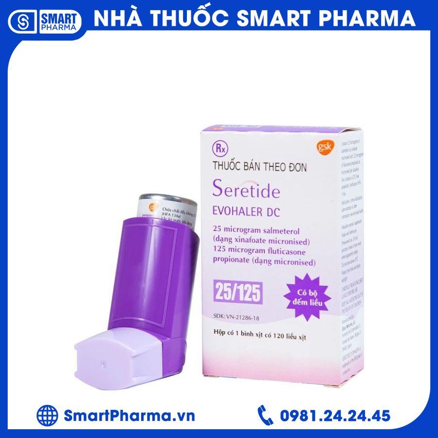 Khí dung Seretide Smart Pharma - Khi dung Seretide