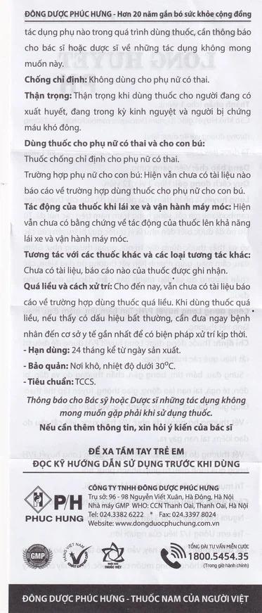 Long Huyết 6 Smart Pharma - Long Huyet 6