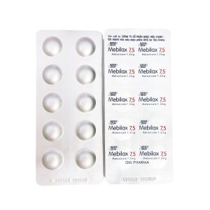 Smart Pharma - Viên nén Mebilax 7,5 DHG Pharma điều trị viêm đau cơ xương khớp (2 vỉ x 10 viên) 2 Smart Pharma - Mebilax 75 DHG 3