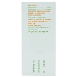 Smart Pharma - Bột uống Mitux 200mg DHG làm loãng chất nhầy đường hô hấp 3 Smart Pharma - Mitux 200mg1