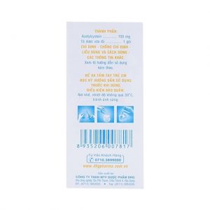 Smart Pharma - Bột uống Mitux E 100mg DHG Pharma làm loãng chất nhầy 1 Smart Pharma - Mitux E 2