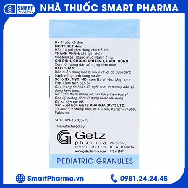 Montiget 4mg3 Smart Pharma - Montiget 4mg3