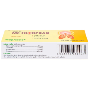 Smart Pharma - Thuốc ho Methorphan Traphaco trị long đờm, chống dị ứng (2 vỉ x 10 viên) 3 Smart Pharma - NT SMART PHARMA 2026 09 08T100401.864