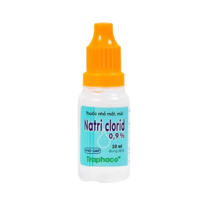 Smart Pharma - Thuốc nhỏ mắt, mũi Natri Clorid 0,9% Traphaco giảm nghẹt mũi, chảy mũi, viêm mũi dị ứng (10ml) 2 Smart Pharma - NT SMART PHARMA 80