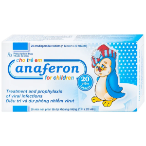 Smart Pharma - Thuốc Anaferon For Children Materia điều trị và dự phòng nhiễm virus (1 vỉ x 20 viên) 1 Smart Pharma - Nha thuoc Smart Pharma 2026 10 16T150940.497