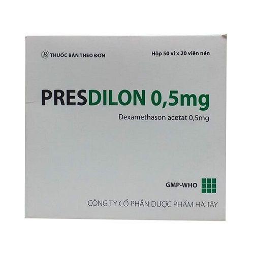 Presdilon 0.5mg hộp 50 vỉ x 20 viên, Hà Tây1 Smart Pharma - Presdilon 0.5mg hop 50 vi x 20 vien Ha Tay1