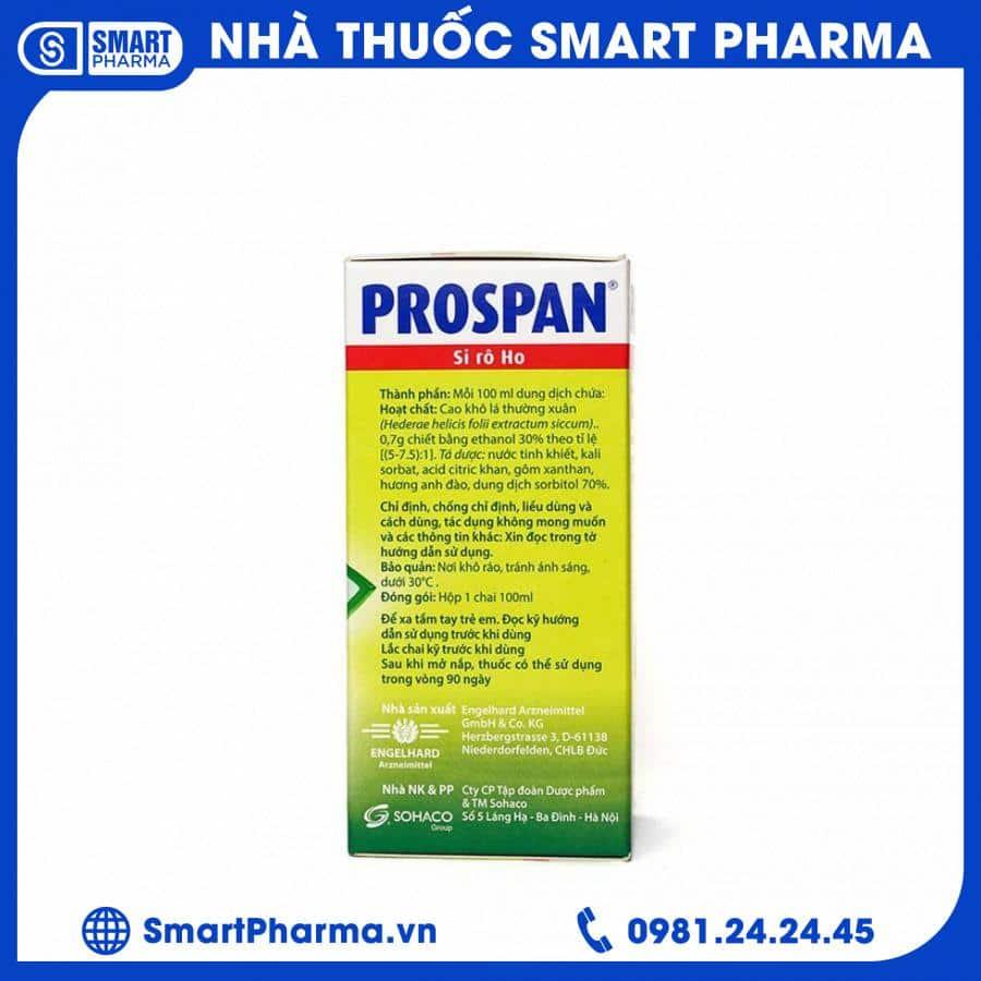 Siro ho Prospan (4) Smart Pharma - Siro ho Prospan 4
