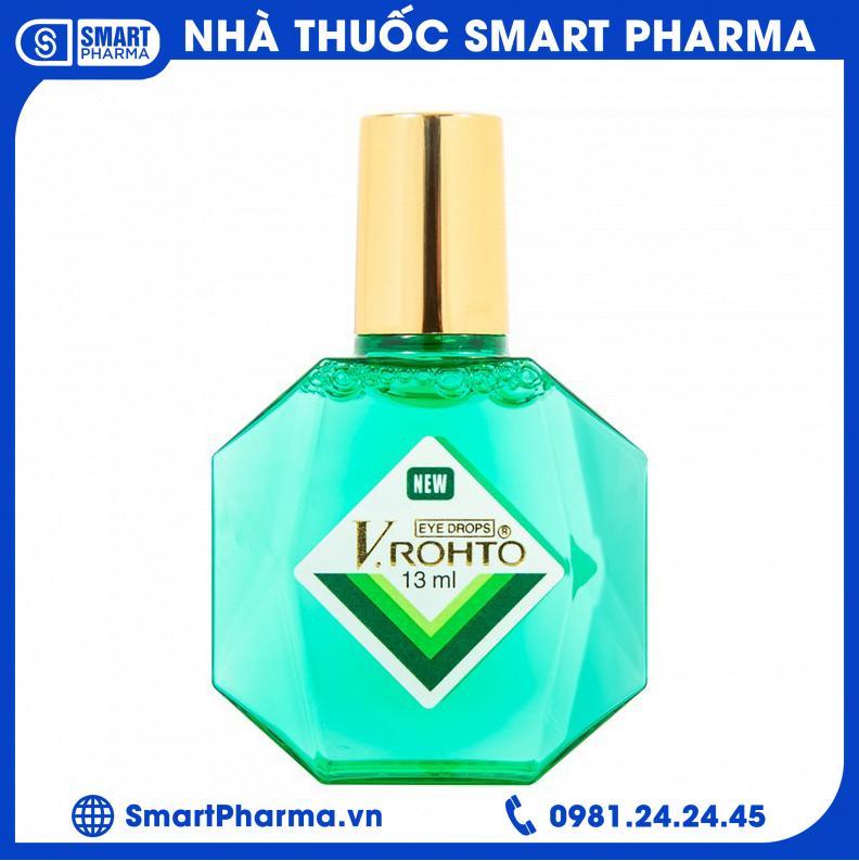 Smart Pharma - Thuốc nhỏ mắt New V.Rohto điều trị mỏi mắt, sung huyết kết mạc 3 Smart Pharma - Smart Pharma Thuoc nho mat New V.Rohto dieu tri moi mat sung huyet ket mac 3