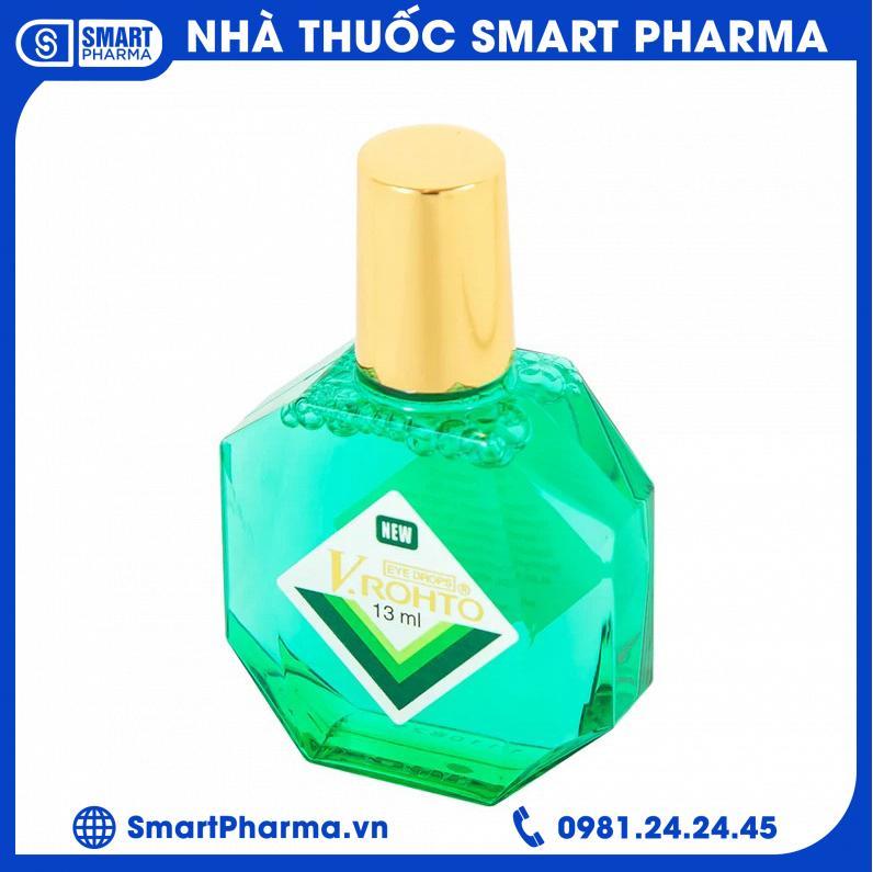 Smart Pharma - Thuốc nhỏ mắt New V.Rohto điều trị mỏi mắt, sung huyết kết mạc 4 Smart Pharma - Smart Pharma Thuoc nho mat New V.Rohto dieu tri moi mat sung huyet ket mac 4