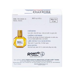 Smart Pharma - Smart Pharma Thuoc nho mat Rohto Antibacterial dieu tri leo mat viem ket mac viem mi mat 13ml 2