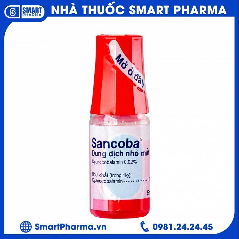 Smart Pharma - Thuốc nhỏ mắt Sancoba Santen cải thiện sự dao động về điều tiết trong chứng mỏi mắt (5ml) 2 Smart Pharma - Smart Pharma Thuoc nho mat Sancoba Santen cai thien su dao dong ve dieu tiet trong chung moi mat 5ml 2
