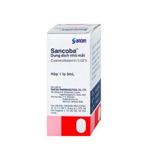 Smart Pharma - Thuốc nhỏ mắt Sancoba Santen cải thiện sự dao động về điều tiết trong chứng mỏi mắt 1 Smart Pharma - Smart Pharma Thuoc nho mat Sancoba Santen cai thien su dao dong ve dieu tiet trong chung moi mat 5ml
