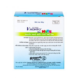 Smart Pharma - Smart Pharma Thuoc nho mat V.Rohto For Kids giam moi mat do mat ngua mat 2