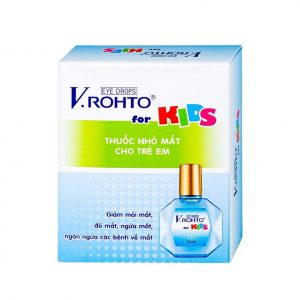 Smart Pharma - Thuốc nhỏ mắt V.Rohto For Kids giảm mỏi mắt, đỏ mát, ngứa mắt 2 Smart Pharma - Smart Pharma Thuoc nho mat V.Rohto For Kids giam moi mat do mat ngua mat