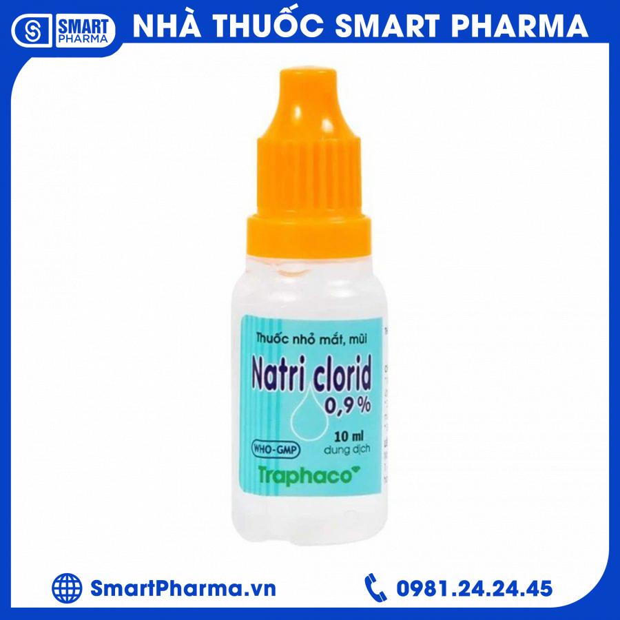 Smart Pharma - Smart Pharma Thuoc nho mat mui Natri Clorid 09 Traphaco giam nghet mui chay mui viem mui di ung 10ml 1