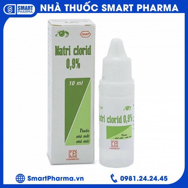 Smart Pharma Thuốc nhỏ mắt, nhỏ mũi Natri Clorid 0,9% Pharmedic hỗ trợ rửa mắt, rửa mũi, phụ trị nghẹt mũi, sổ mũi Thuốc nhỏ mắt, nhỏ mũi Natri Clorid 0,9% Pharmedic hỗ trợ rửa mắt, rửa mũi, phụ trị nghẹt mũi, sổ mũi