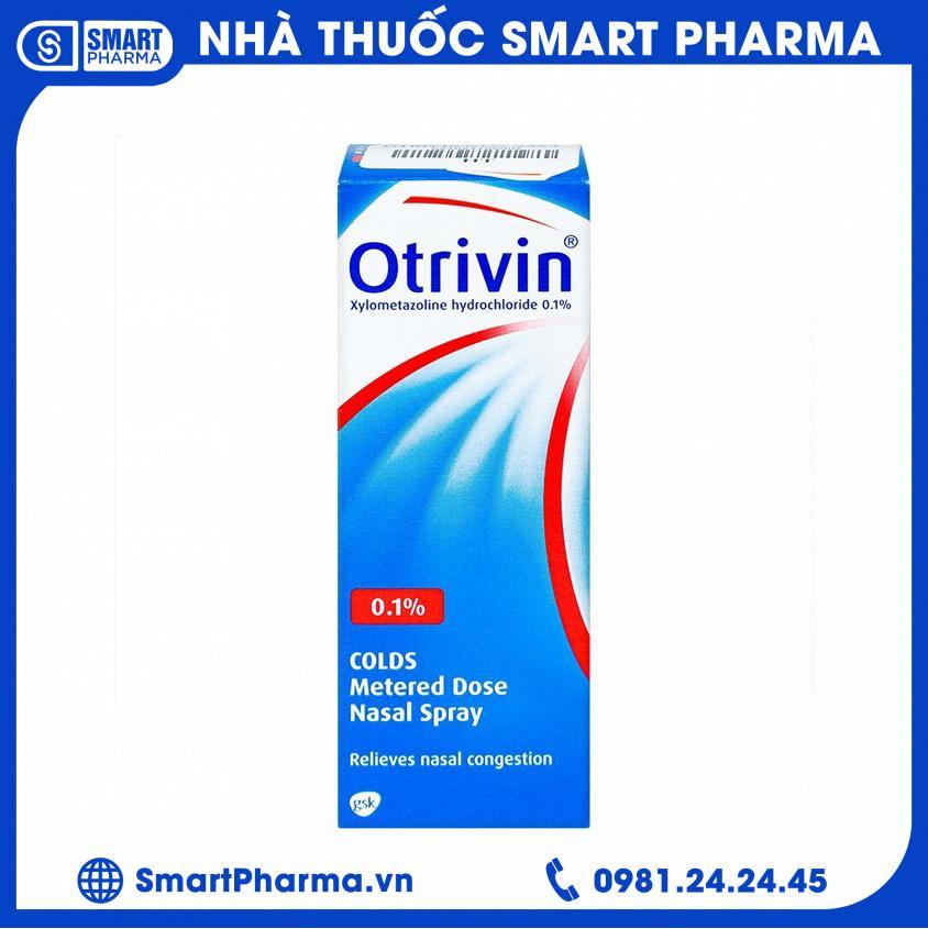 Smart Pharma - Thuốc xịt mũi Otrivin 0.1% GSK điều trị nghẹt mũi, sung huyết mũi 2 Smart Pharma - Smart Pharma Thuoc xit mui Otrivin 0.1 GSK dieu tri nghet mui sung huyet mui 2