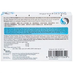 Smart Pharma - Viên ngậm Strepsils Cool điều trị viêm họng 4 Smart Pharma - Strepsils Cool1