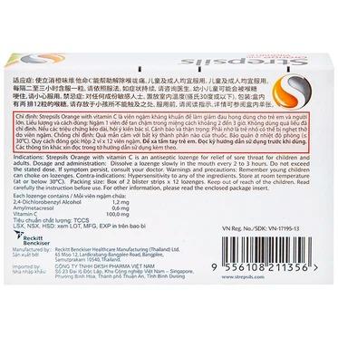 Strepsils Orange 1 Smart Pharma - Strepsils Orange 1