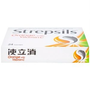 Smart Pharma - Viên ngậm Strepsils Orange with Vitamin C điều trị đau họng 3 Smart Pharma - Strepsils Orange 2