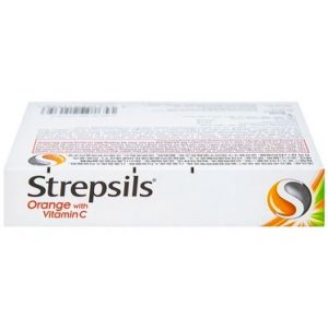 Smart Pharma - Viên ngậm Strepsils Orange with Vitamin C điều trị đau họng 2 Smart Pharma - Strepsils Orange 3
