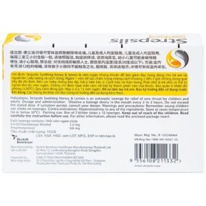 Smart Pharma - Viên ngậm Strepsils Soothing giảm đau họng 5 Smart Pharma - Strepsils Soothing1