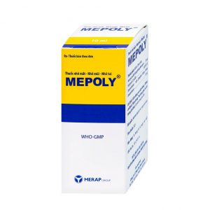 Smart Pharma - Thuốc Mepoly Merap dùng cho viêm kết mạc, mi mắt, viêm mũi, viêm tai 3 Smart Pharma - Thuoc Mepoly Merap dung cho viem ket mac mi mat viem mui viem tai 2