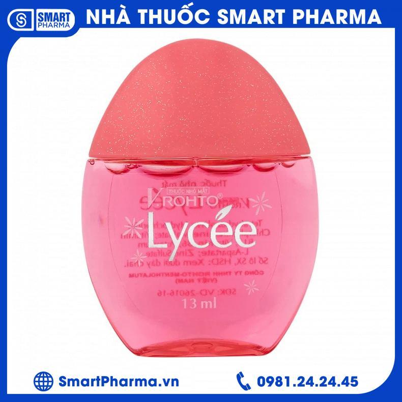 Thuốc nhỏ mắt V.Rohto Lycée 13ml điều trị đỏ mắt, ngứa mắt, mỏi mắt 4 Smart Pharma Thuốc nhỏ mắt V.Rohto Lycée 13ml điều trị đỏ mắt, ngứa mắt, mỏi mắt