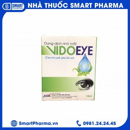 Vidoeye (Lọ 15ml)- DK Pharma 2 Dung dịch Nhỏ Mắt VidoEye - Làm Trơn Mắt, Giảm Khô, mỏi Mắt và giảm kích ứng Mắt