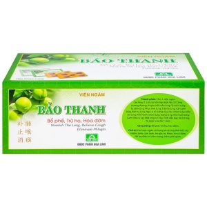 Smart Pharma - Viên ngậm Bảo Thanh bổ phế, trừ ho, hoá đờm (20 vỉ x 5 viên) 4 Smart Pharma - Vien ngam Bao Thanh Co duong2