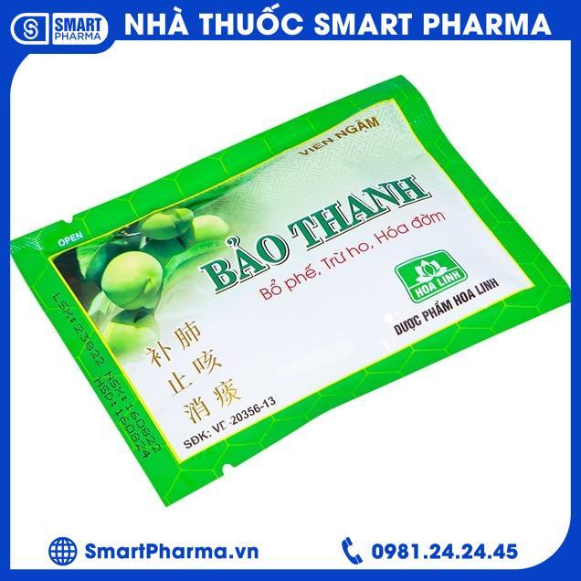Viên ngậm Bảo Thanh Có đường4 Smart Pharma - Vien ngam Bao Thanh Co duong4