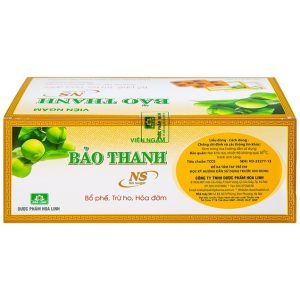 Smart Pharma - Viên ngậm Bảo Thanh không đường - bổ phế, trừ ho, hóa đờm (20 vỉ x 5 viên) 3 Smart Pharma - Vien ngam Bao Thanh2