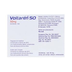 Smart Pharma - Thuốc Voltaren 50mg Novartis điều trị viêm khớp 1 Smart Pharma - Voltaren 50mg3