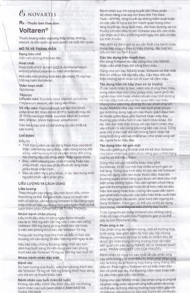 Voltaren SR 75mg3 Smart Pharma - Voltaren SR 75mg3