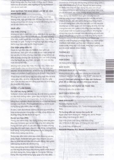 Voltaren SR 75mg4 Smart Pharma - Voltaren SR 75mg4