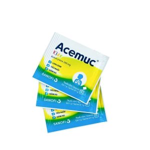 Smart Pharma - Thuốc cốm Acemuc Kids 200mg long đàm, tiêu nhầy, giảm ho (30 gói x 1g) 1 Smart Pharma - acemuc 2