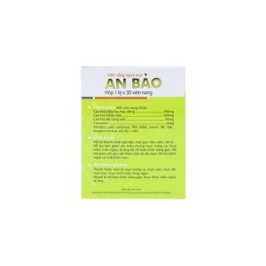 Smart Pharma - Viên uống ngừa mụn An Bảo Nam Dược sạch mụn, chống thâm, mờ sẹo (30 viên) 2 Smart Pharma - an bao chinh 3