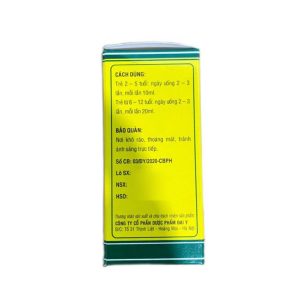 Smart Pharma - Bé ho Đại Y trị ho, làm ấm họng (chai 50ml) 3 Smart Pharma - be ho dai y 2