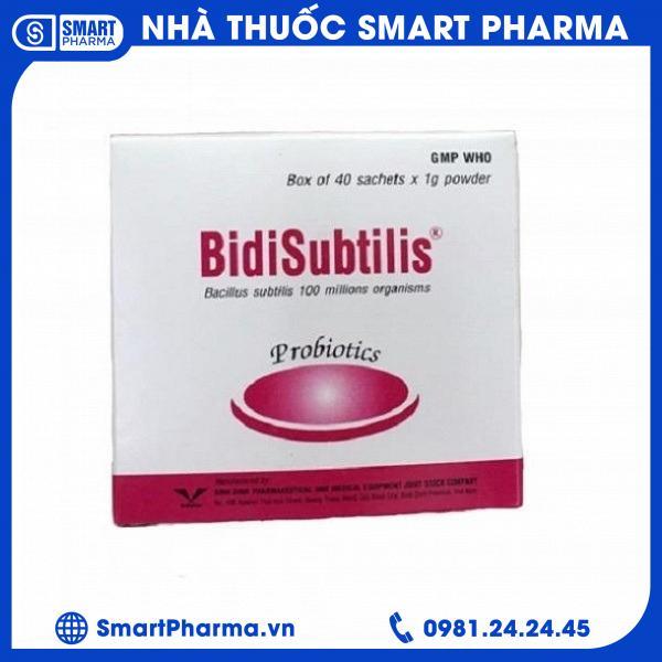 biosubtin_40g Bột BidiSubtilis Probiotics Bidiphar điều trị tiêu chảy, táo bón
