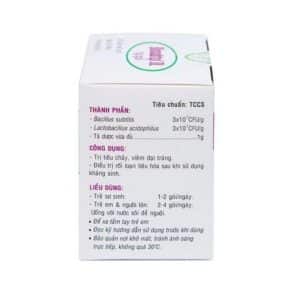 Smart Pharma - Men tiêu hoá sống Biosubtyl DL Davac điều trị tiêu chảy, viêm đại tràng, rối loạn tiêu hoá (25 gói) 2 Smart Pharma - bitassubtyl 1