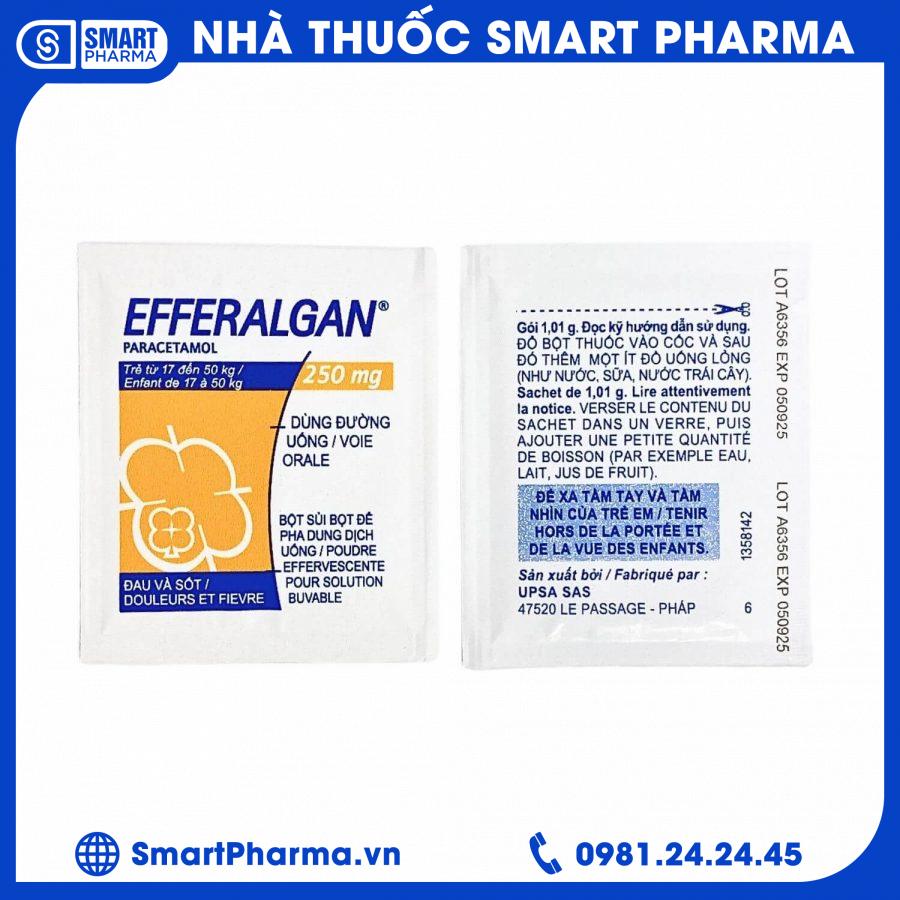 Smart Pharma - bot sui efferalgan 250mg 3