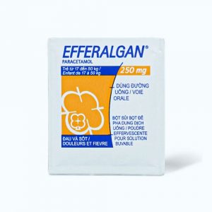 Smart Pharma - Bột sủi Efferalgan 250mg giảm đau hạ sốt cho trẻ từ 17-50 kg 1 Smart Pharma - bot sui efferalgan 250mg
