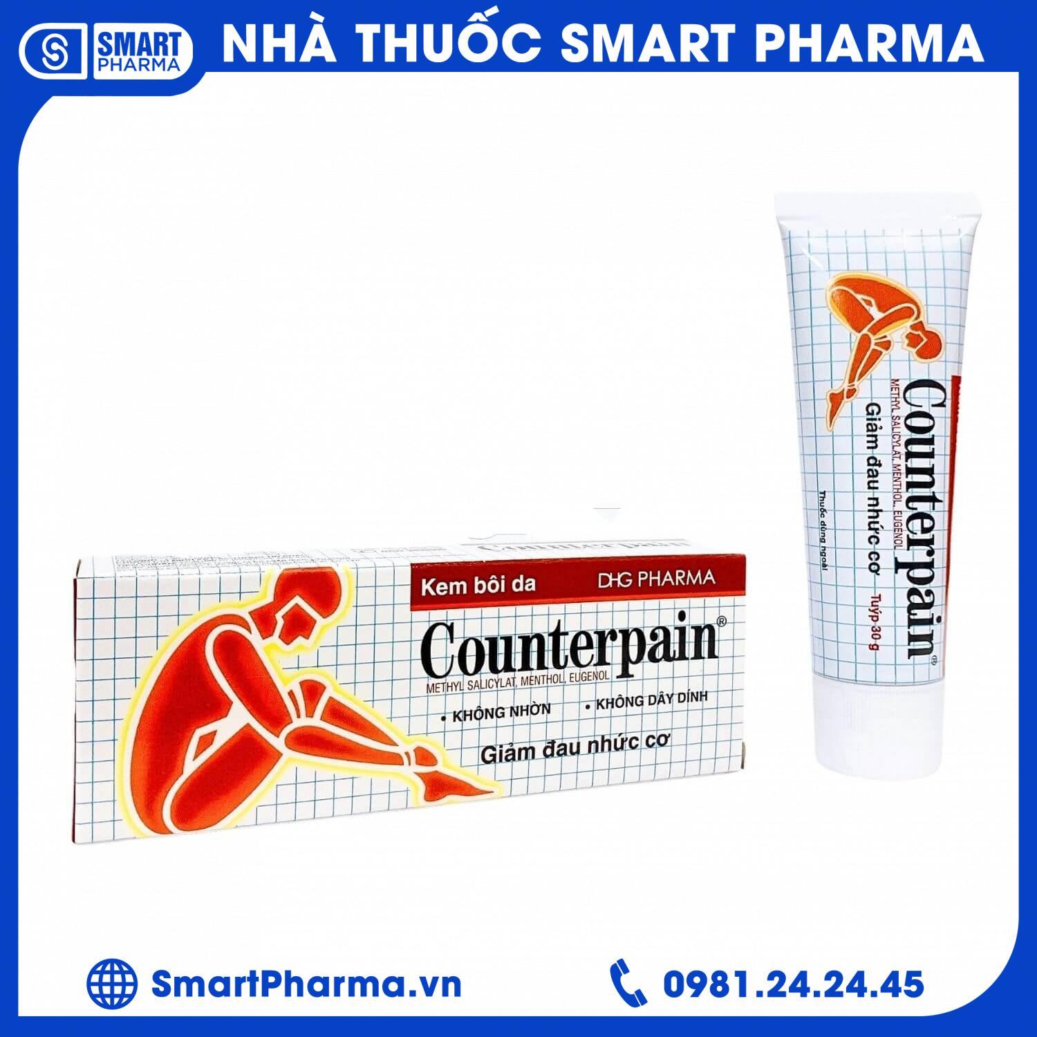 counterpain-30g-2 Counterpain 30g - Kem bôi da giảm đau cơ, đau khớp