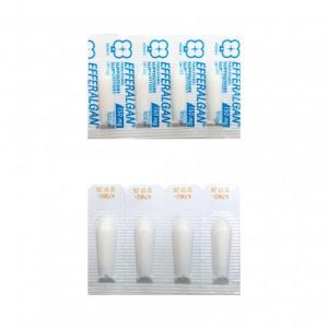 Smart Pharma - Efferalgan 150mg Viên đặt hạ sốt giảm đau cho trẻ 10-15kg 1 Smart Pharma - efferalgan 150mg 1